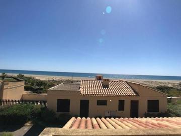 Gîte pour 4 personnes, avec terrasse dans Plage Le Grau De Leucate