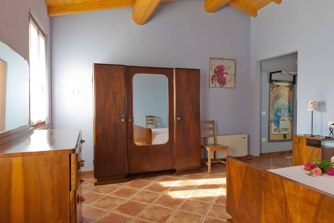 Camera Matrimoniale con terrazza condivisa, Wi-Fi e aria condizionata in Cavriana, Provincia di Mantova