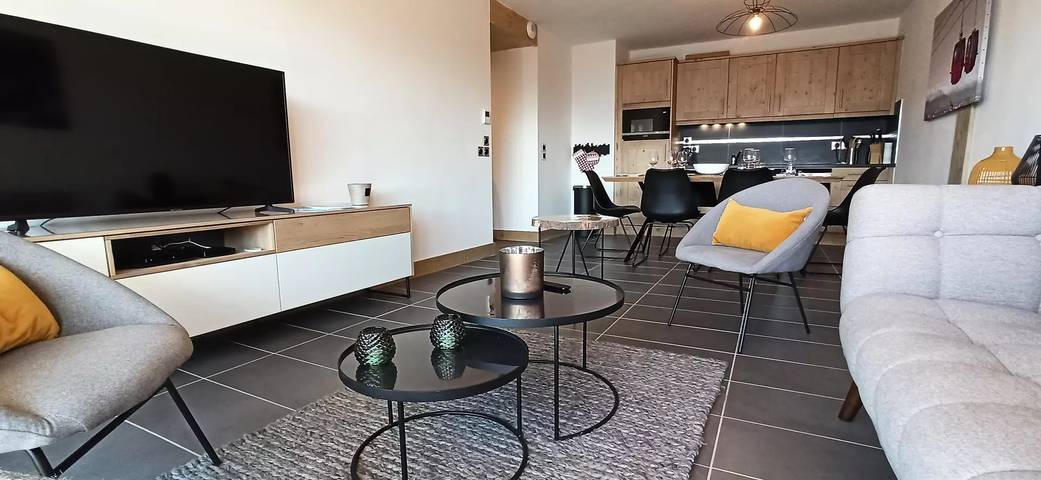 Appartement de vacances pour 6 personnes, avec terrasse et vue