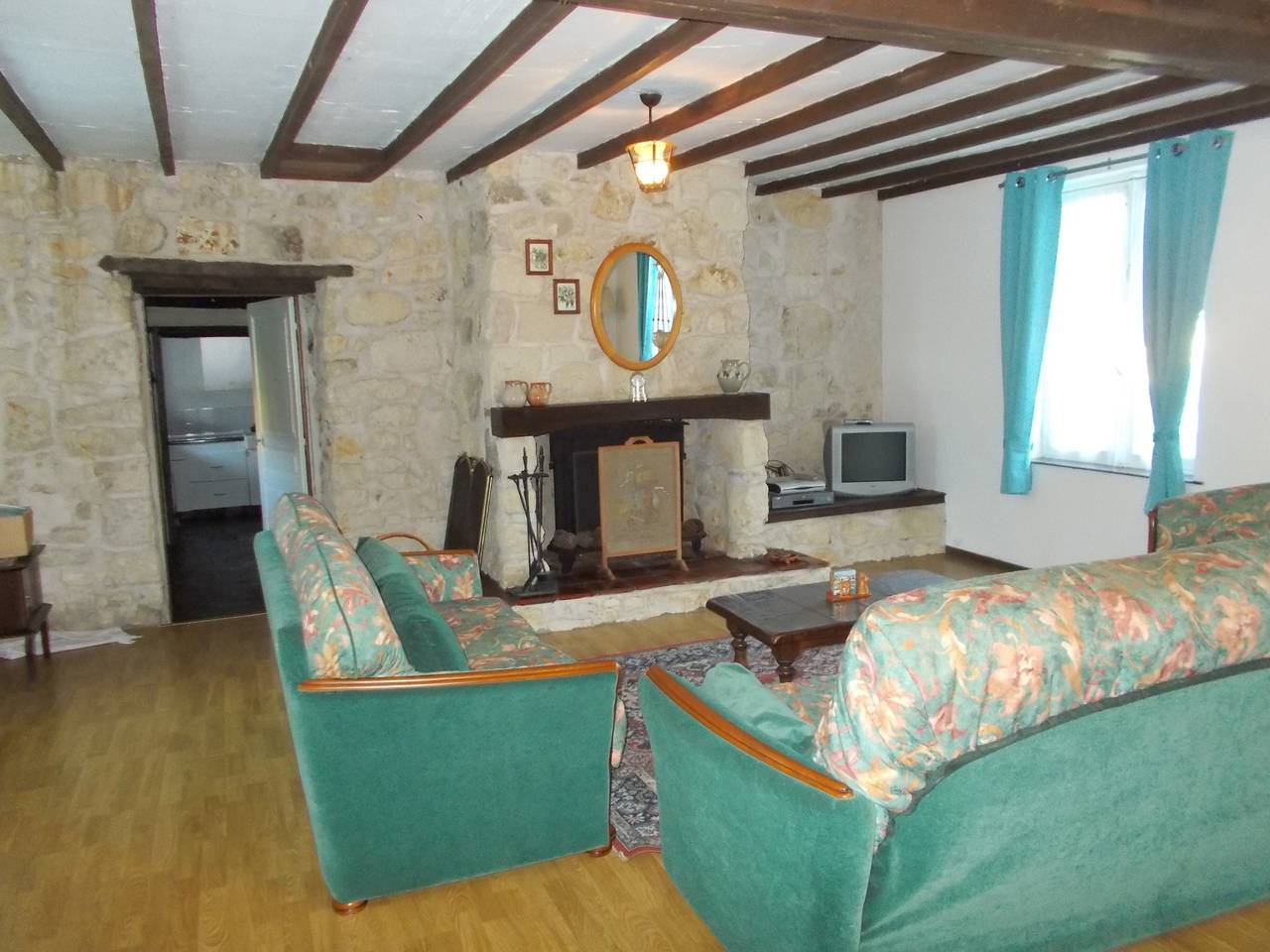 Cottage 'La Laverie' mit Gemeinschaftspool, Garten und Wlan in Allonnes, Loire-Tal