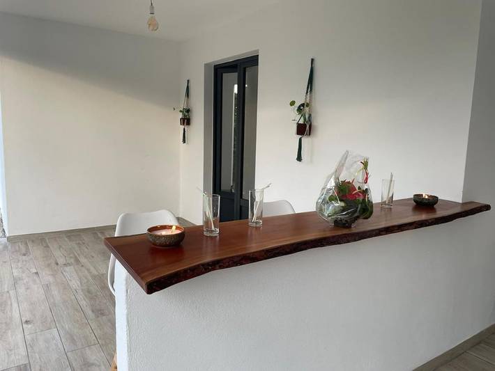 Gîte pour 4 personnes, avec terrasse à Grand'Rivière
