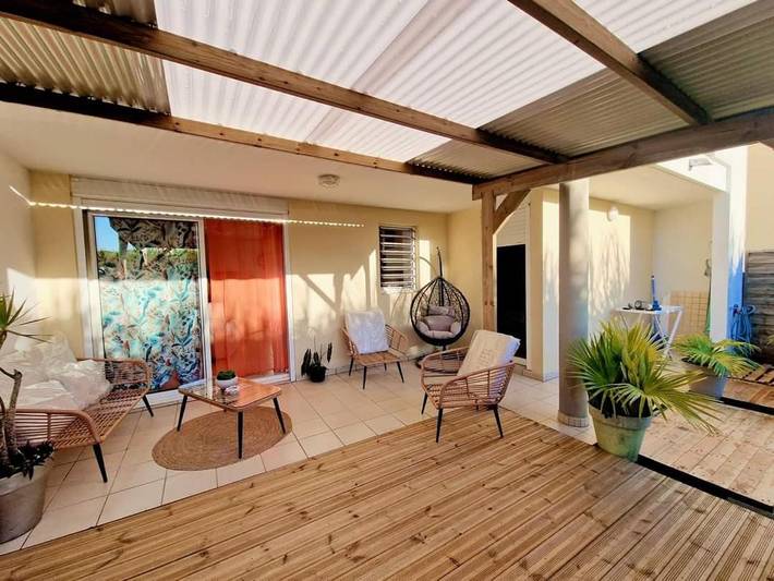 Gîte pour 4 personnes, avec terrasse à Bras-Panon - 3