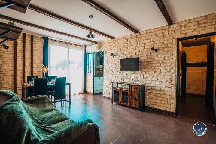 Appartement de vacances pour 4 personnes, avec balcon et vue