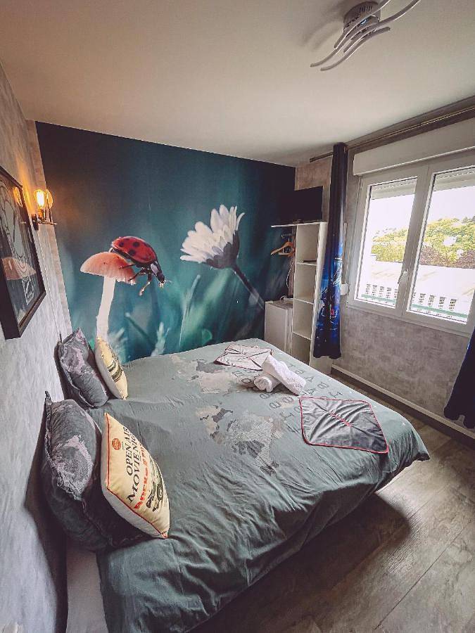 Maison d’hôte pour 4 personnes, avec Balcon ainsi que Terrasse et Vue