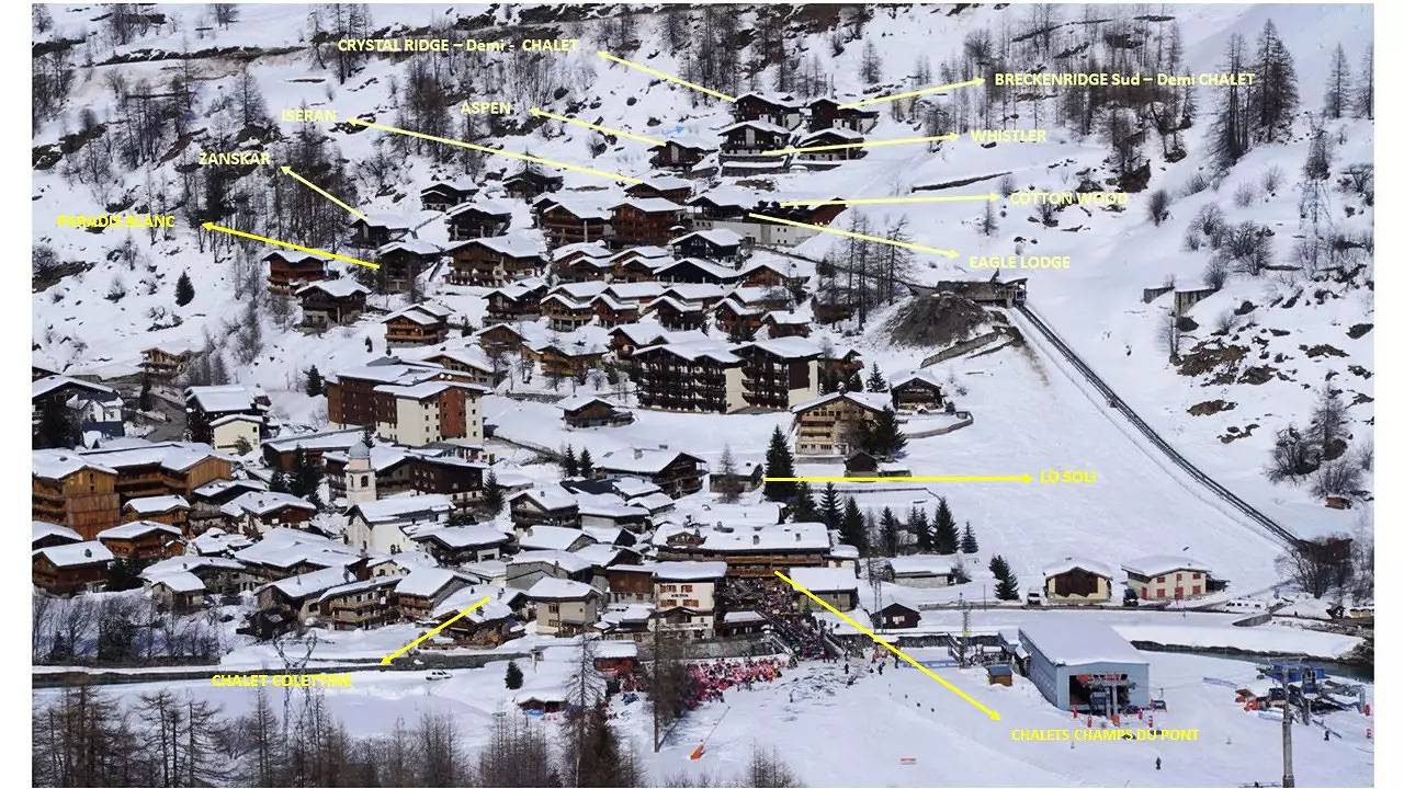The Great Ferm 9 Exhibits 15 pers. Apartment in chalet - 205m2 in Tignes, Ruitor Massif
