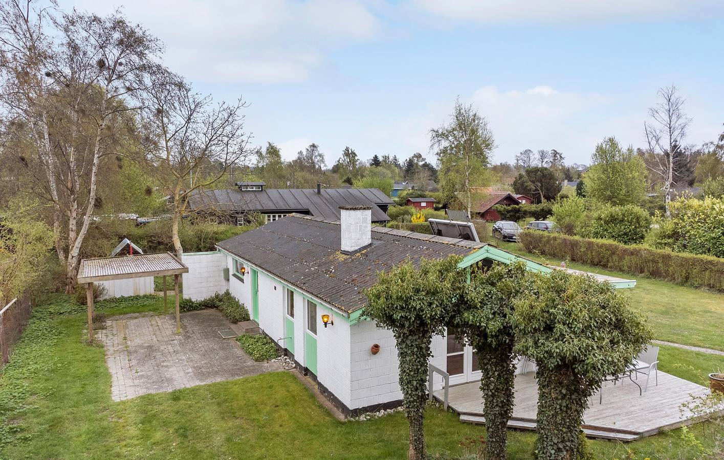 Vakantiehuis voor 4 personen met terras in Ulvshale, Vordingborg en omgeving