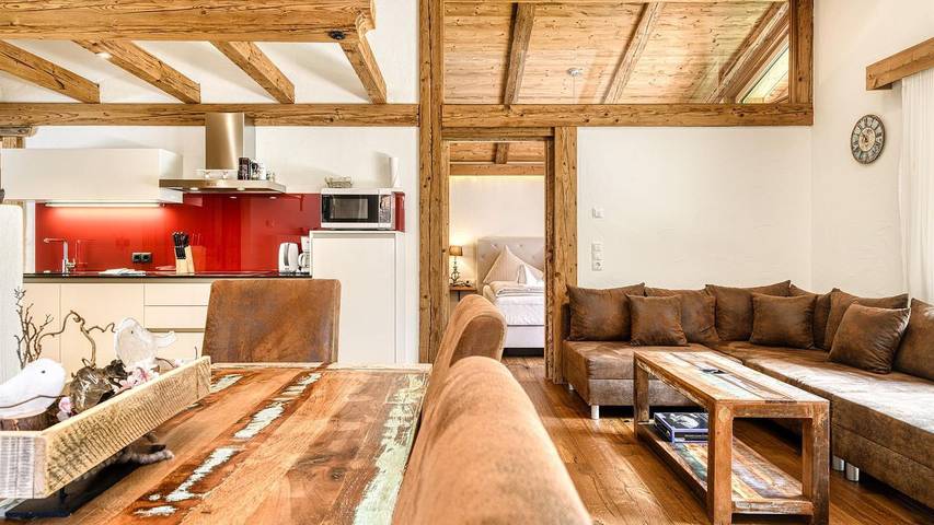 Ferienwohnung für 4 Personen, mit Sauna und Terrasse im Brandnertal
