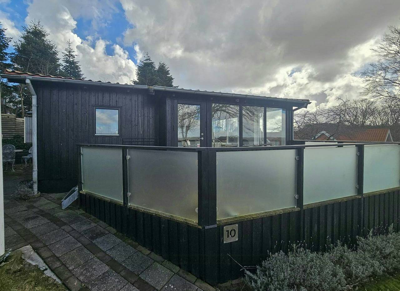 Gemütliches Ferienhaus mit Blick auf den Fjord in Hjarbæk in Hjarbæk, Limfjord in Westjütland