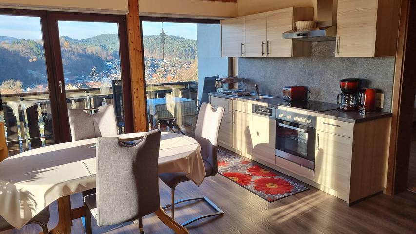 Ferienwohnung für 2 Personen, mit Balkon und Terrasse sowie Garten im Dahner Felsenland - 3