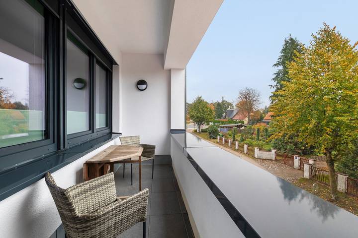 Hel lejlighed, Apartment 'Ferienwohnung Meer-Zeit' with Balcony and Wi-Fi in Lubmin, Vorpommern Greifswald