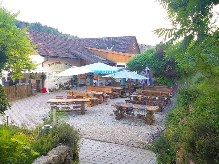 Landgasthof Peterhof - Dreibett-Zimmer in Etzelwang, Ostbayern