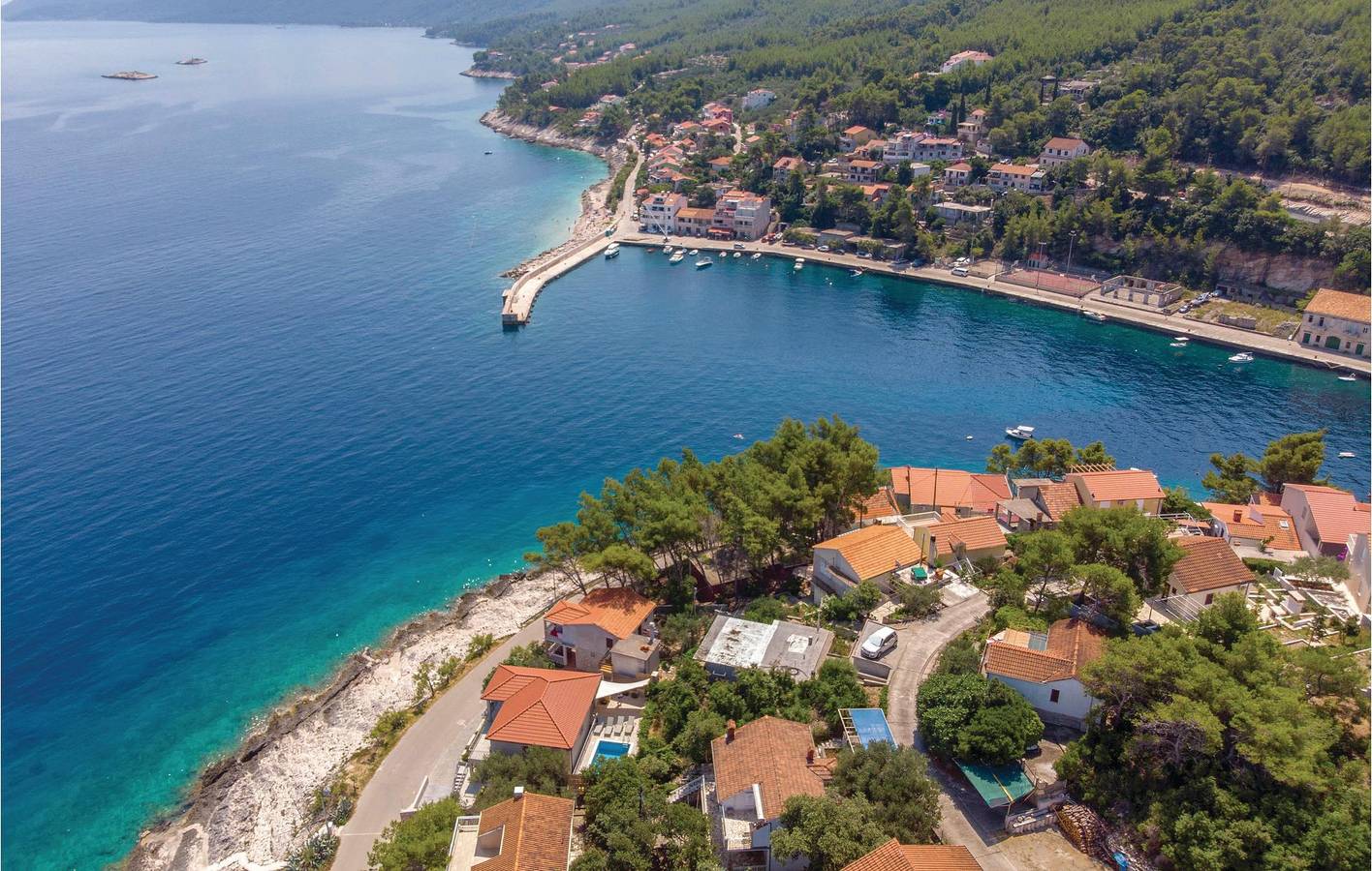 Gemütliche 120 m² große Wohnung mit Terrasse, in Küstennähe und mit moderner Ausstattung in Blato, Korcula