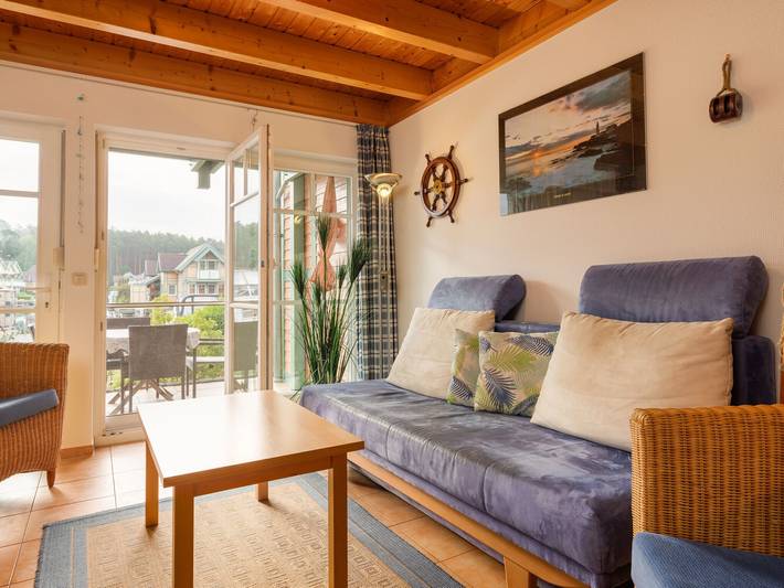 Ferienhaus für 4 Personen, mit Balkon/Terrasse und Balkon sowie Terrasse in Rheinsberg - 4