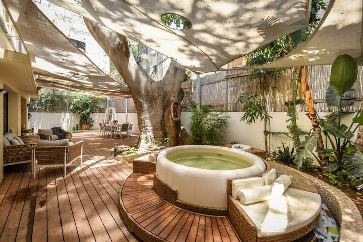 Holiday rental for 4 people, with balcony, child-friendly in Tel Aviv