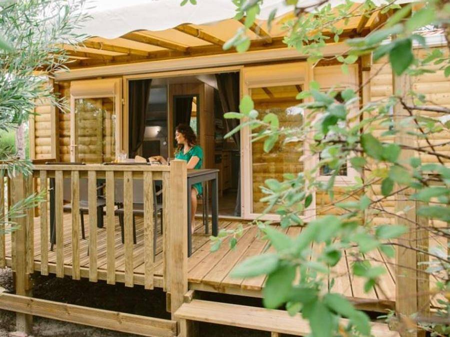 Naturéo Éco Resort - Mobilhome 4 personnes - Cottage Premium 2ch 4 pers in Seignosse Océan, Seignosse