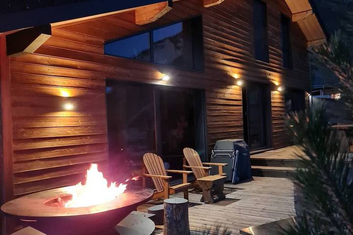 Gîte pour 12 personnes, avec jacuzzi ainsi que jardin et terrasse à Saint-Julien-en-Vercors - 4