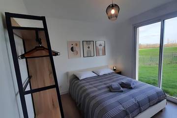 Location de vacances pour 10 personnes, avec jardin, animaux acceptés à Civray-de-Touraine