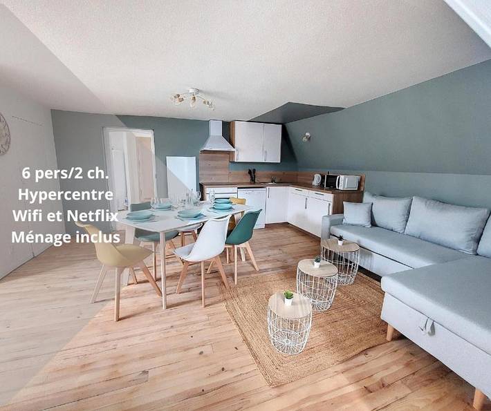 Gîte pour 6 personnes, avec vue dans Office de Tourisme du Grand Tourmalet Pic du Midi