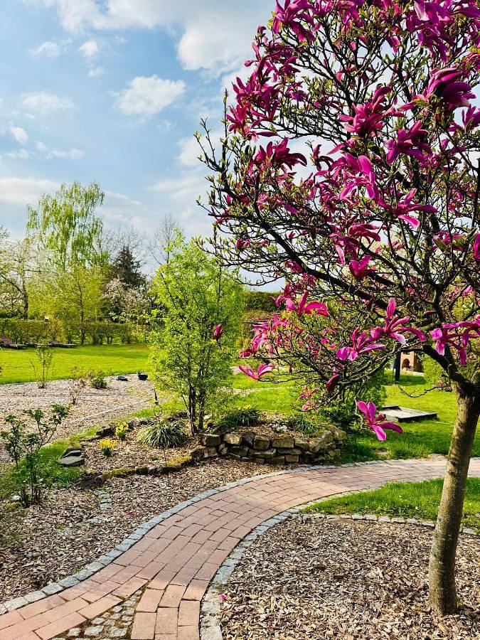 Ferienwohnung für 6 Personen, mit Terrasse und Garten sowie Ausblick