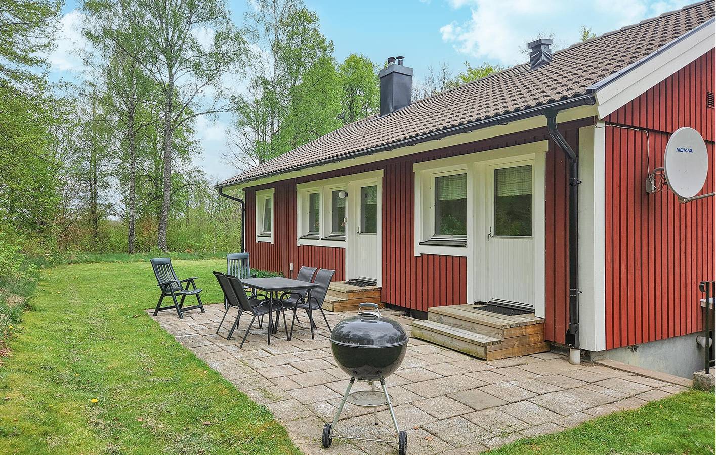 Casa de vacaciones para 8 personas con jardín in Halland