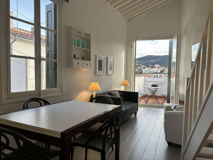 Location de vacances pour 6 personnes, avec terrasse, animaux acceptés à Banyuls-sur-Mer - 2
