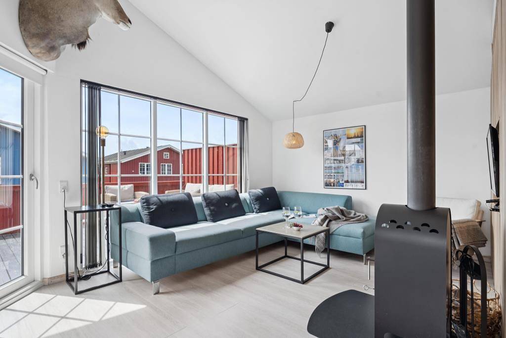 Helles und modernes Ferienhaus nah am Ringkøbing Fjord in Nørre Lyngvig, Hvide Sande