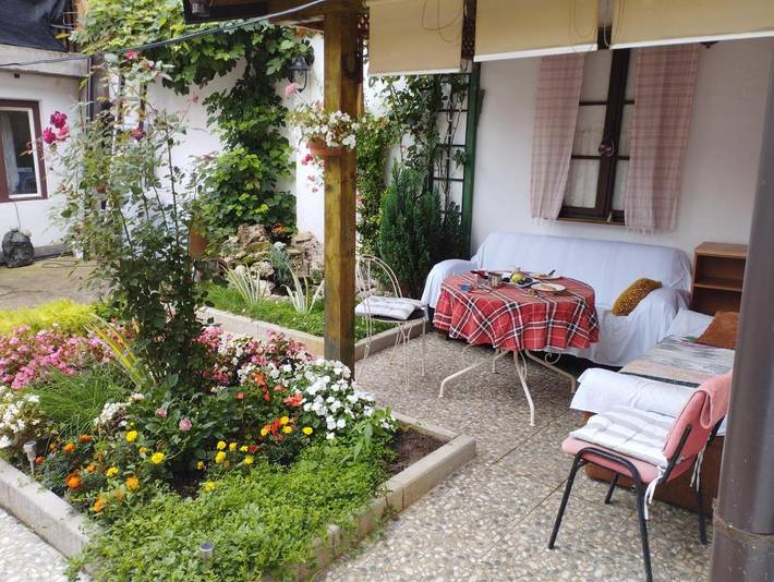 Appartement de vacances pour 3 personnes, avec jardin et terrasse
