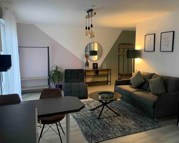 Gîte pour 2 personnes, avec Balcon et Terrasse à Trélazé