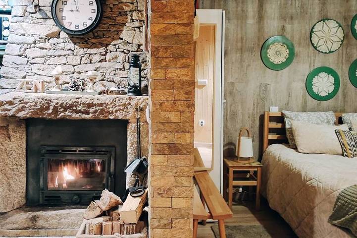 Gîte pour 4 personnes, avec jardin et balcon