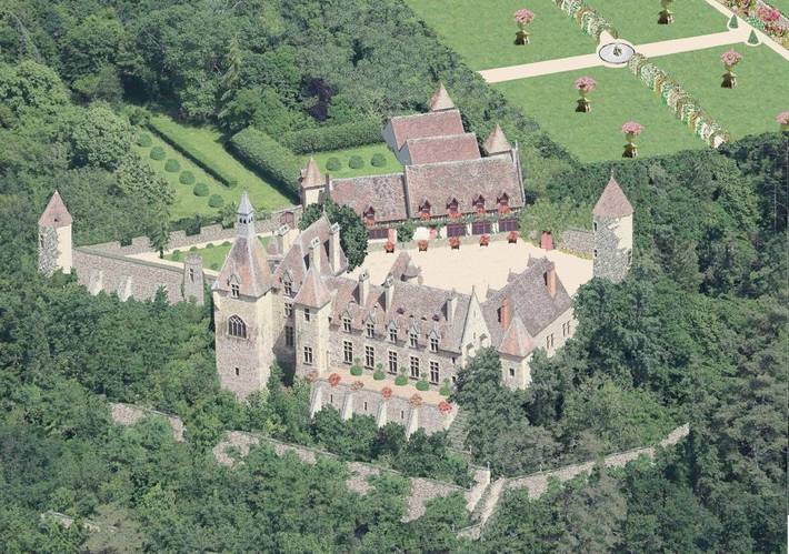 Chambre d’hôte pour 2 personnes, avec Terrasse et Jardin ainsi que Piscine et Vue