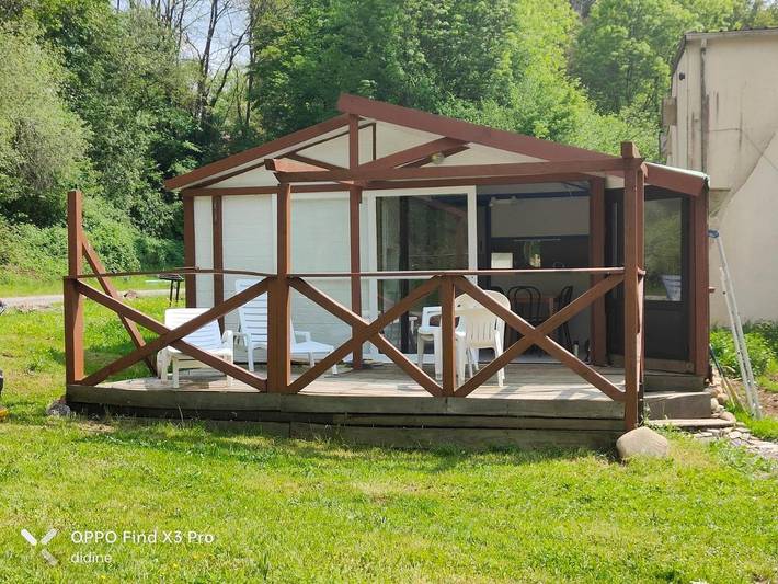 Chalet pour 4 personnes, avec jardin et terrasse, animaux acceptés
