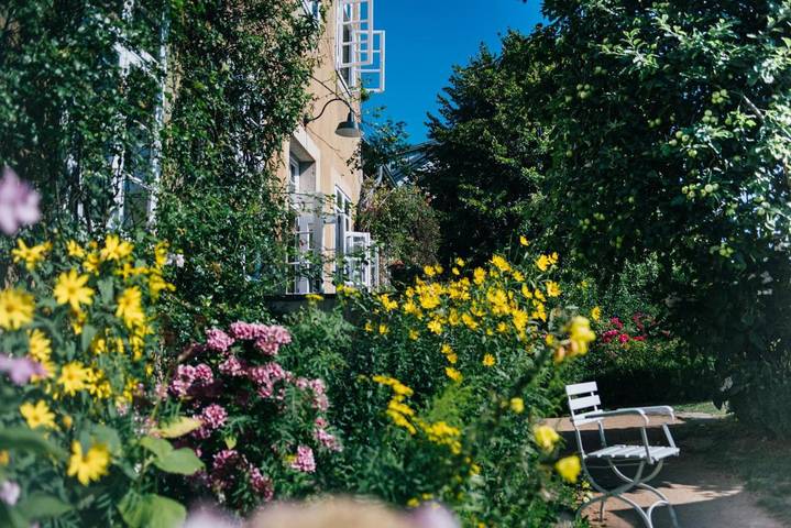 Ferienwohnung für 5 Personen, mit Terrasse und Garten sowie Ausblick in Bad Iburg
