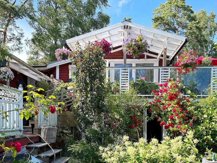 Ferienhaus für 4 Personen, mit Garten und Terrasse, kinderfreundlich in Schweden