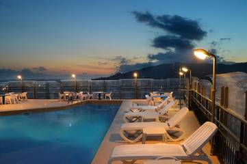 Hôtel pour 4 personnes, avec vue ainsi que jardin et piscine, animaux acceptés à Montecatini-Terme