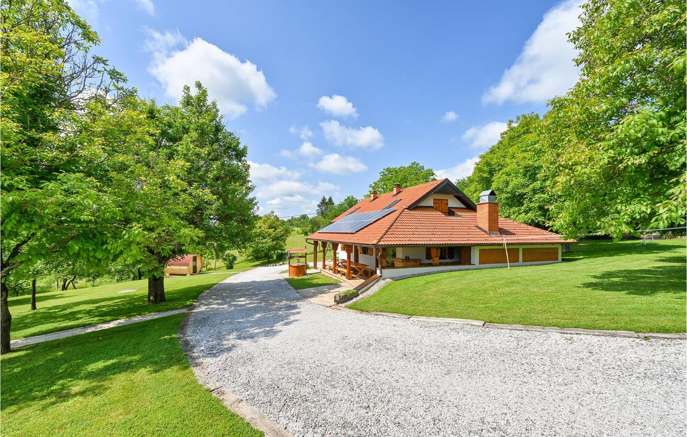 Ferienhaus für 12 Personen mit Ausblick in Sisak-Moslavina