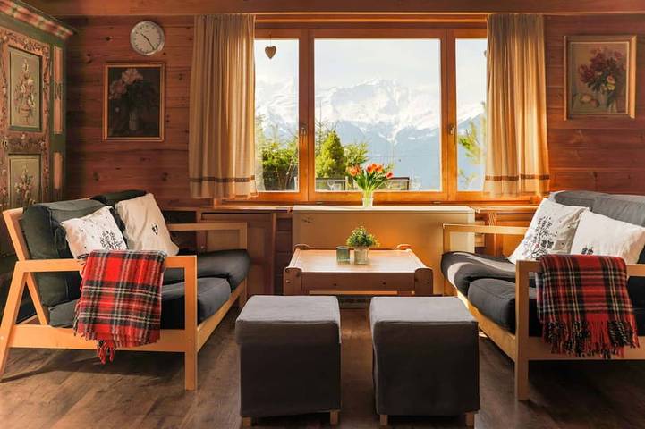 Chalet voor 6 personen, met tuin in Verbier