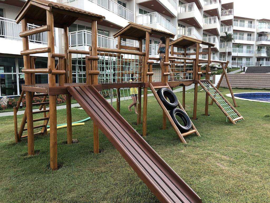 Ganze Wohnung, Schöne Wohnung, 3 Suiten, Ar Split, komplett, möbliert ,, Luxus, 600 m von Waterpq in Aquiraz, Litoral Cearense