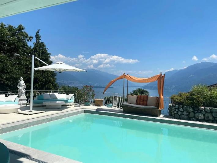 Villa für 5 Personen, mit Terrasse und Garten sowie Pool im Ticino - 4
