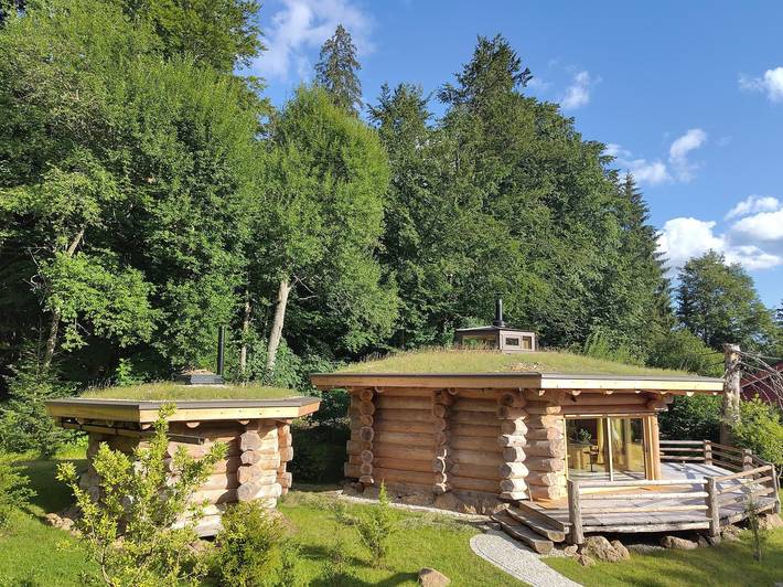 Ferienhaus für 4 Personen, mit Balkon/Terrasse und Balkon sowie Terrasse und Sauna in Lindberg - 3