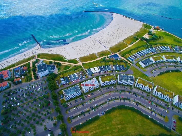 Ferienwohnung für 4 Personen, mit Balkon und Ausblick, kinderfreundlich in Burgtiefe - 2