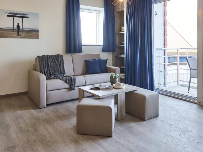 Holiday Suites Zeebrugge — Studio accessible | 4 personnes in Bruges, Côte belge