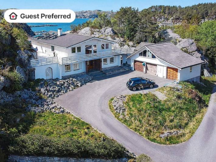 Ferienhaus für 12 Personen, kinderfreundlich in Fitjar