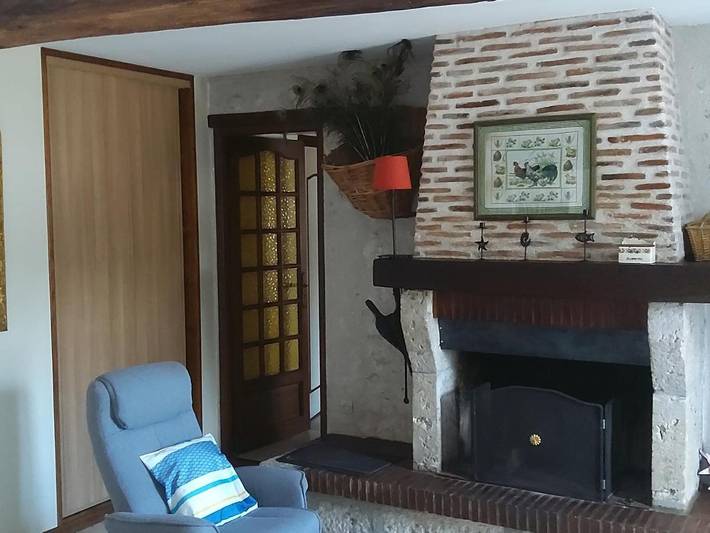 Gîte pour 6 personnes, avec terrasse à Avaray - 4