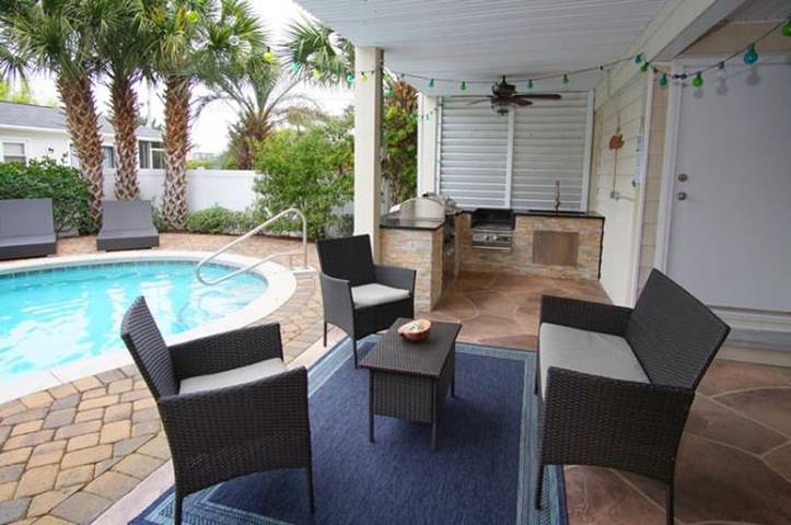 Vacation rental for 10 people, with balcony in Cherry Grove Beach