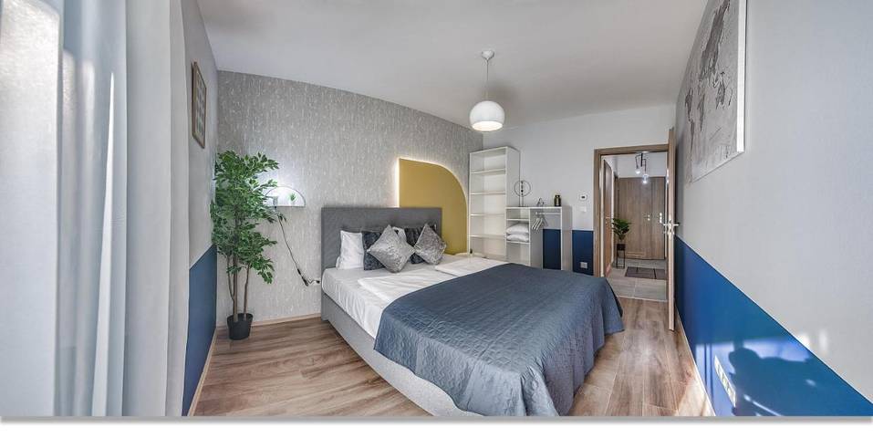 Apartamento para 2 personas, con vistas y terraza en Budapest