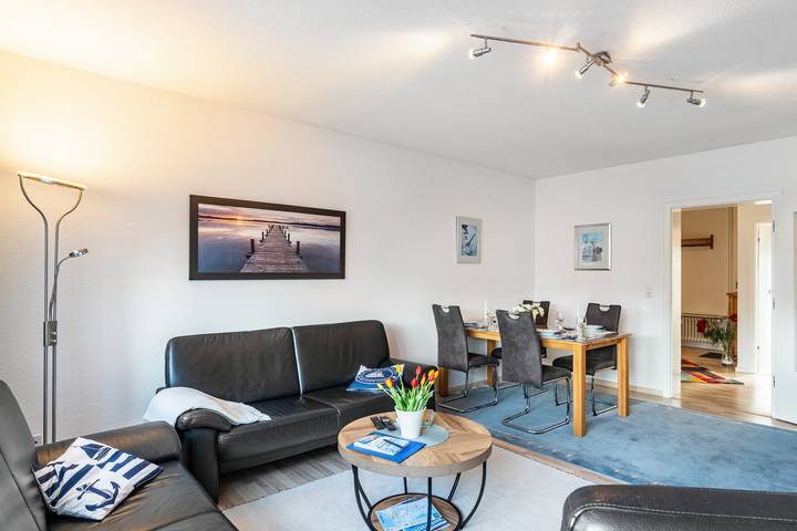 Hel lägenhet, Apartment Südstadtquartier 108 in Wilhelmshaven, Södra Nordsjökusten