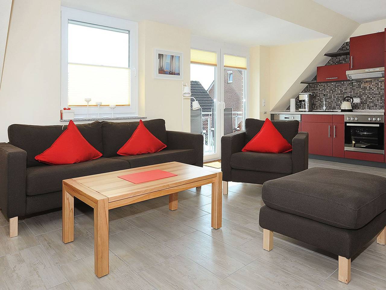Ganze Ferienwohnung, Besondere Aussicht - Ferienwohnung Deichblick in Bensersiel, Landkreis Wittmund