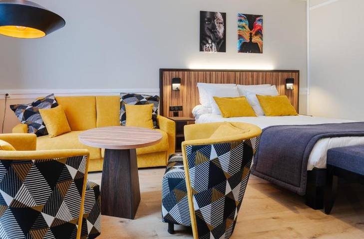 Hôtel pour 2 personnes, avec vue et jardin, animaux acceptés dans Thermes de Contrexéville - 3