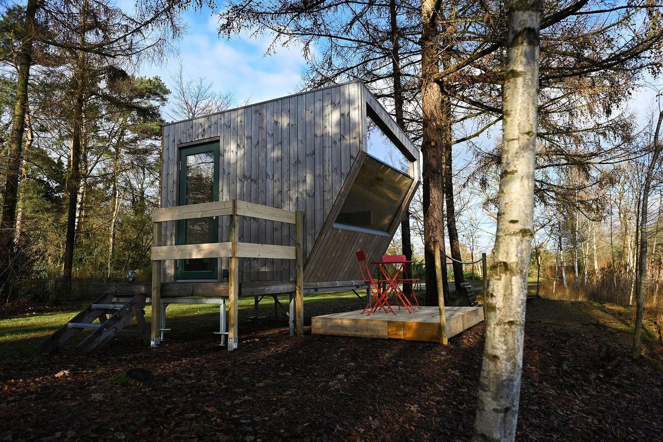 Nachhaltiges Sleep Space von Green Tiny Houses mit Seeblick in Friesland in Jever, Südliche Nordseeküste