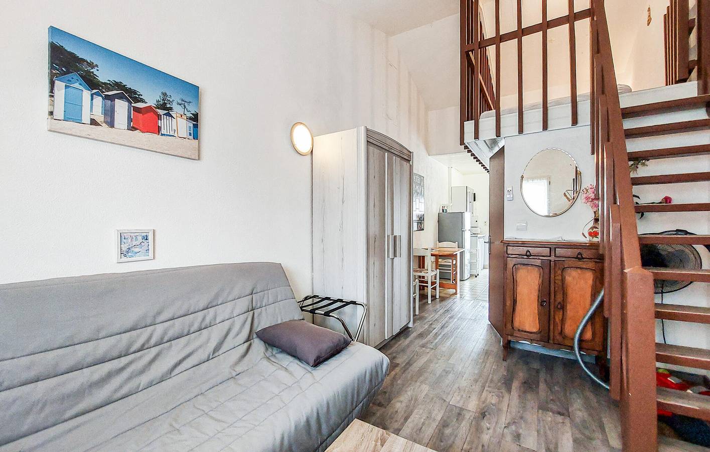Acogedor apartamento con piscina y jardín, a 1,5 km de la playa de la Phibie in Le Château-d'Oléron, Côte de Beauté